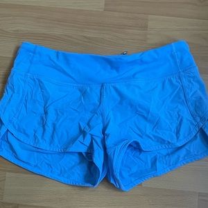 Lululemon Speed Up Short in Blue